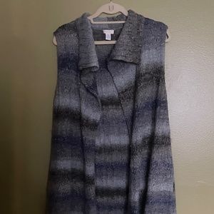 Chico's knit vest.